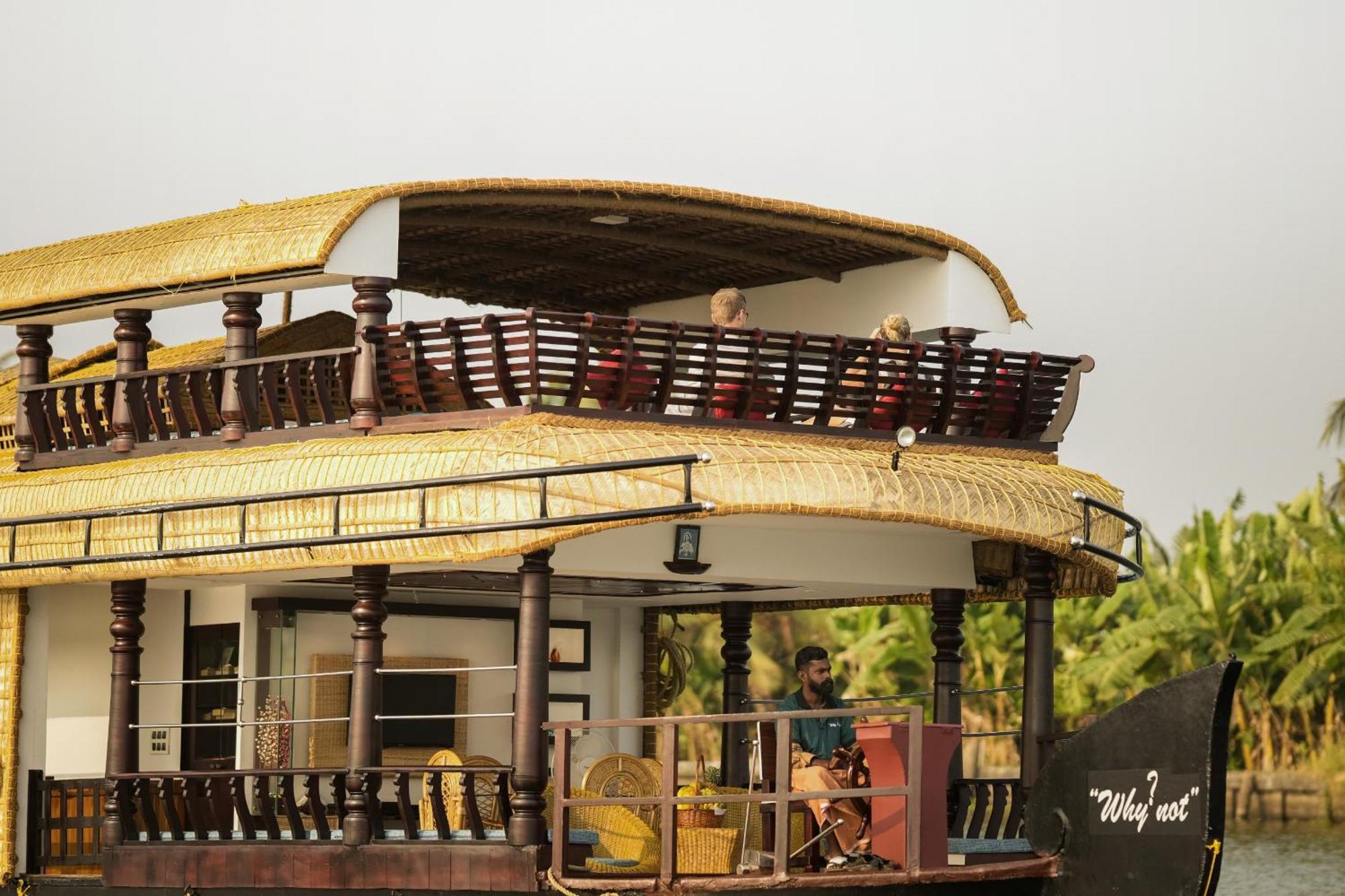Why Not Houseboat Hotel Alappuzha Kültér fotó